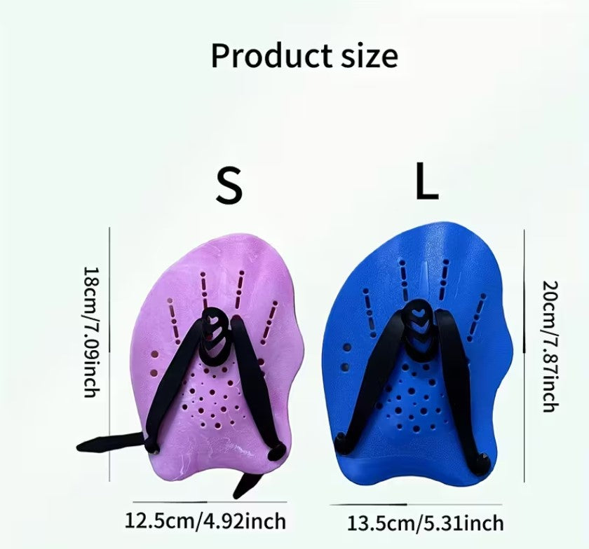 Swim Hand Paddle Orange