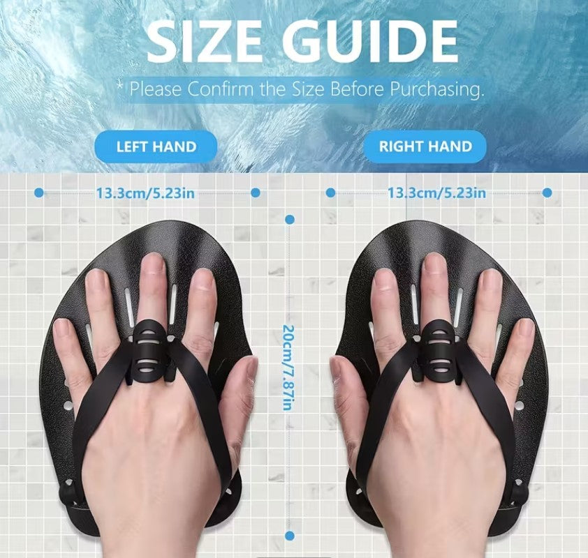 Swim Hand Paddle Orange