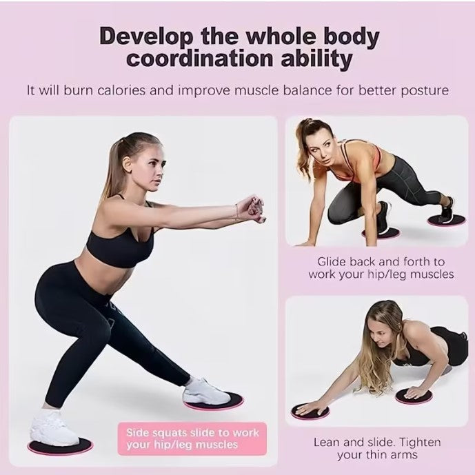 Fitness Sliders Blue