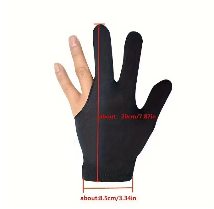 Billiards Gloves Black