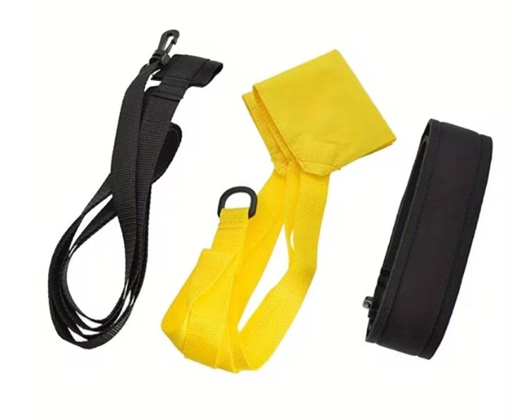 Swim Resistance Belt with Parachute