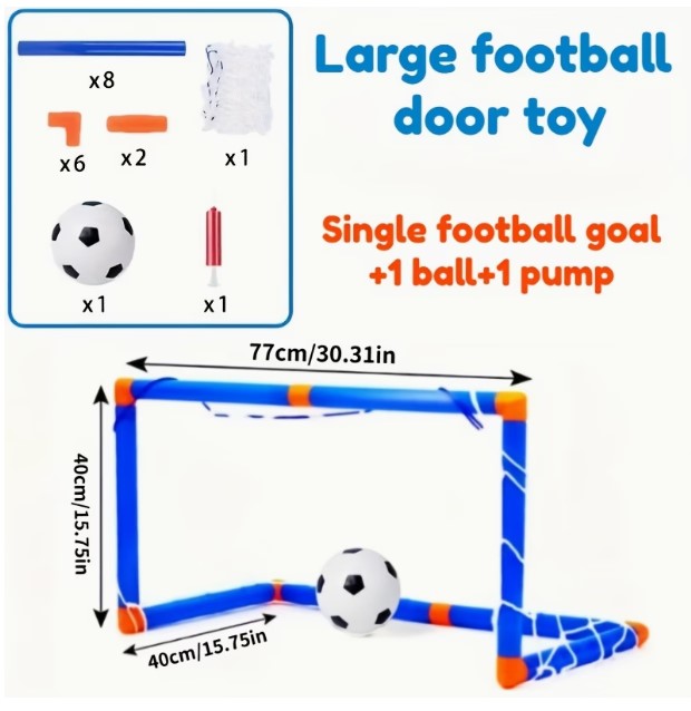 Goal Net Ball Pump Set