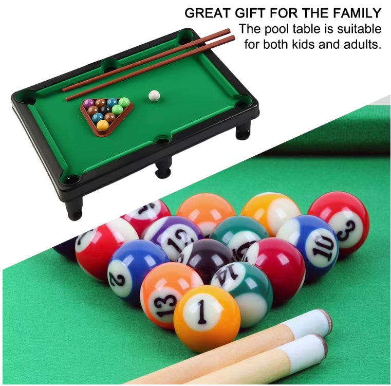Mini Billiard Snooker Set