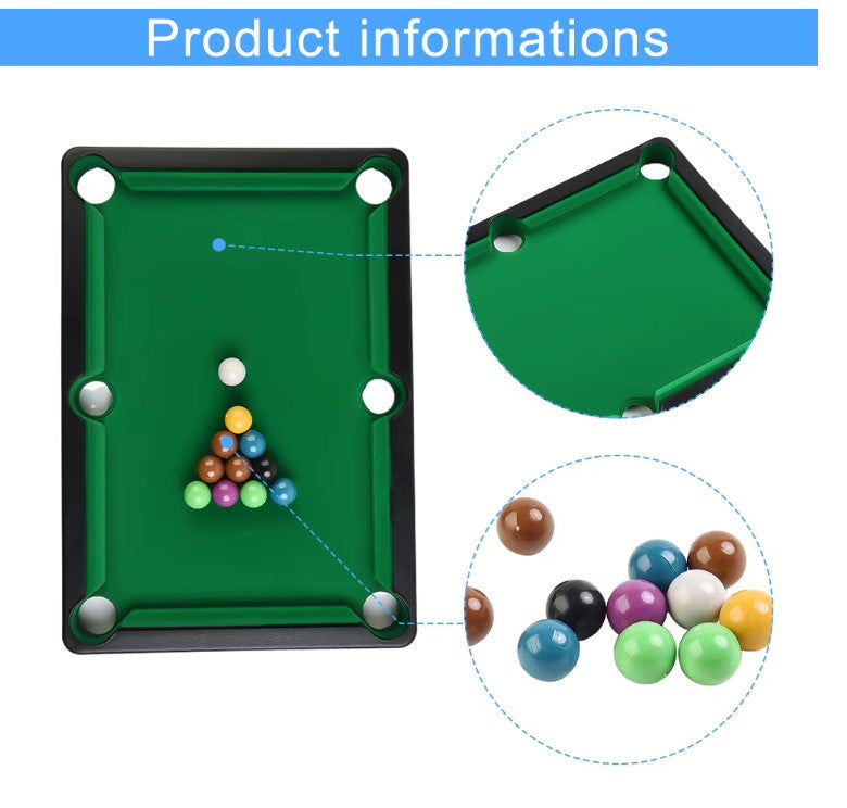 Mini Billiard Snooker Set