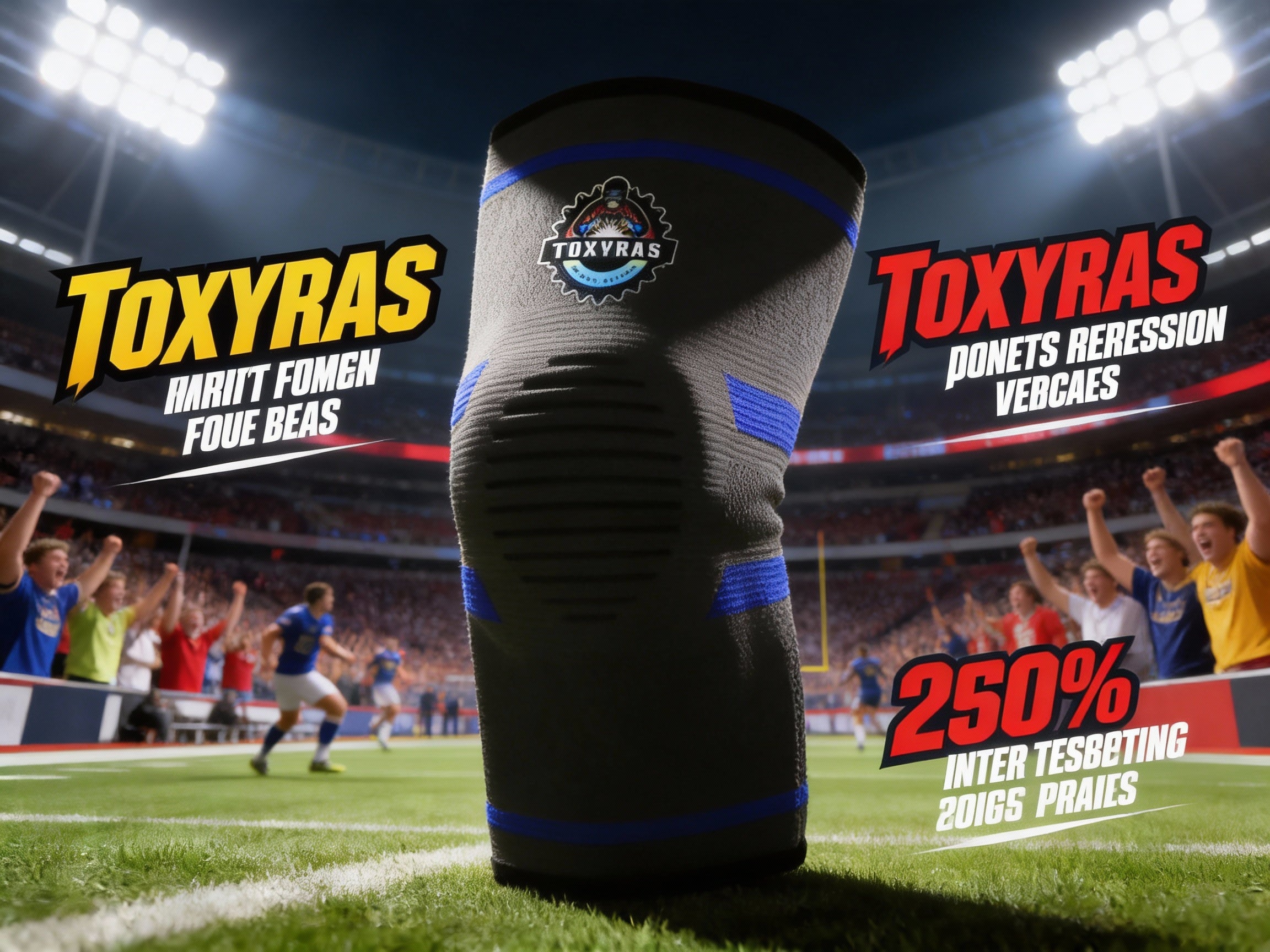 Knee Protector Black Blue