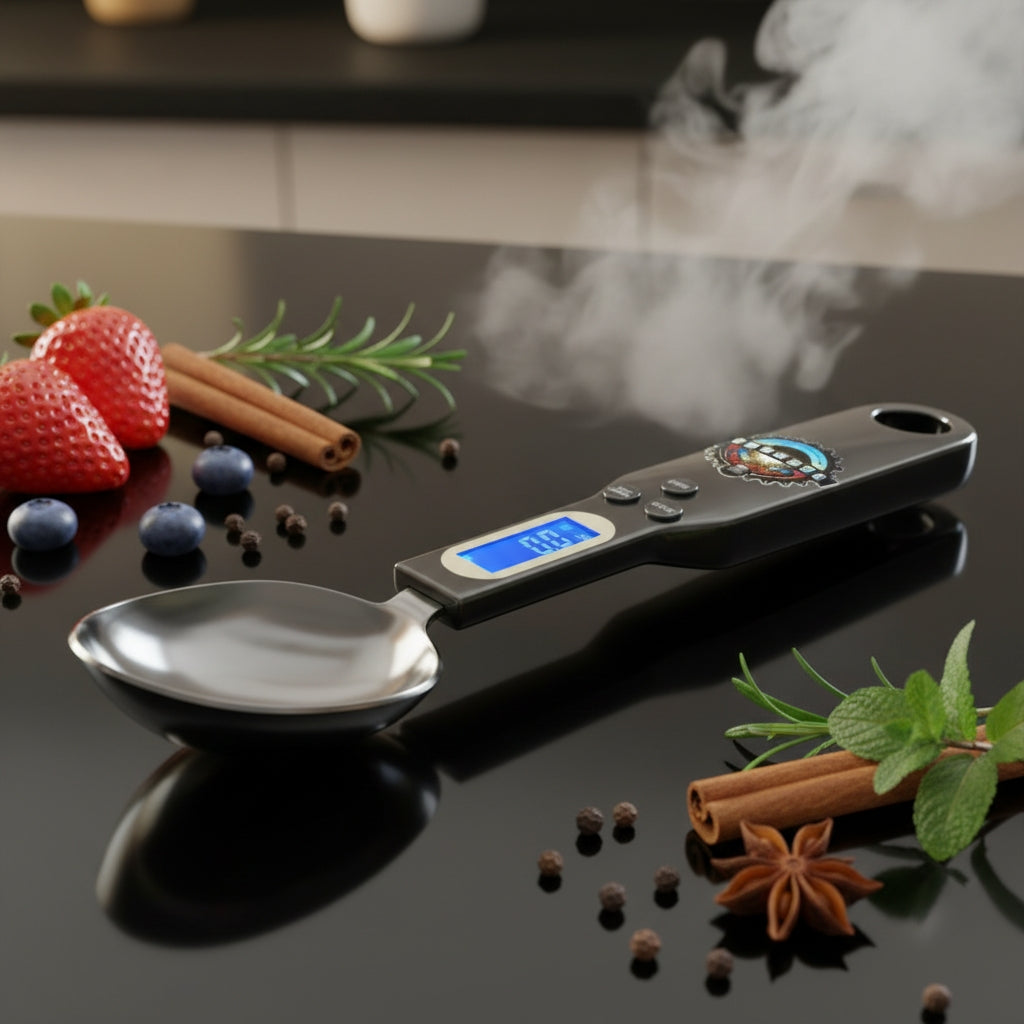 Weight Measure Spoon Black