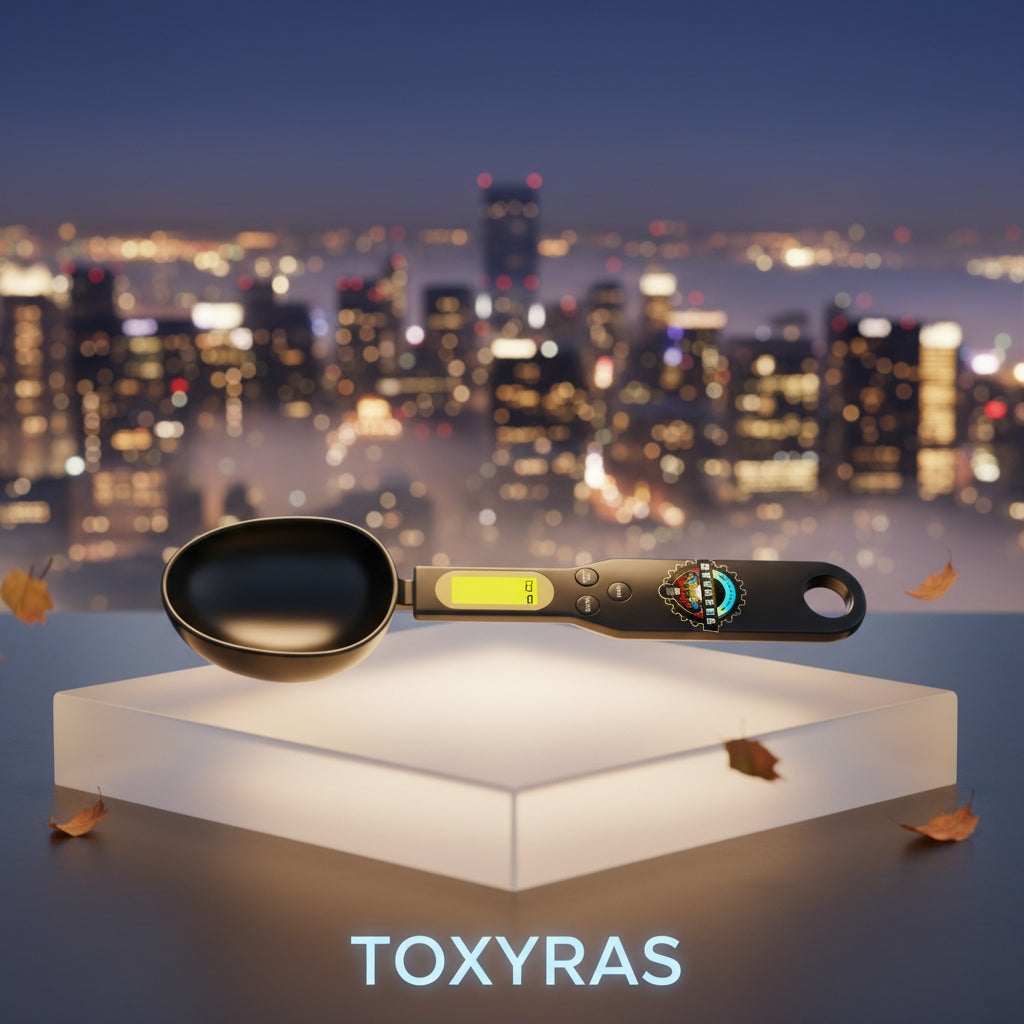 Weight Measure Spoon Black