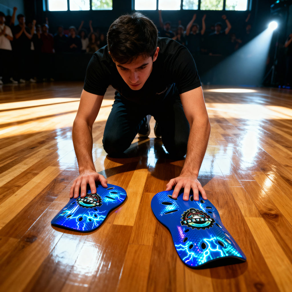 Football Shin Guards Blue