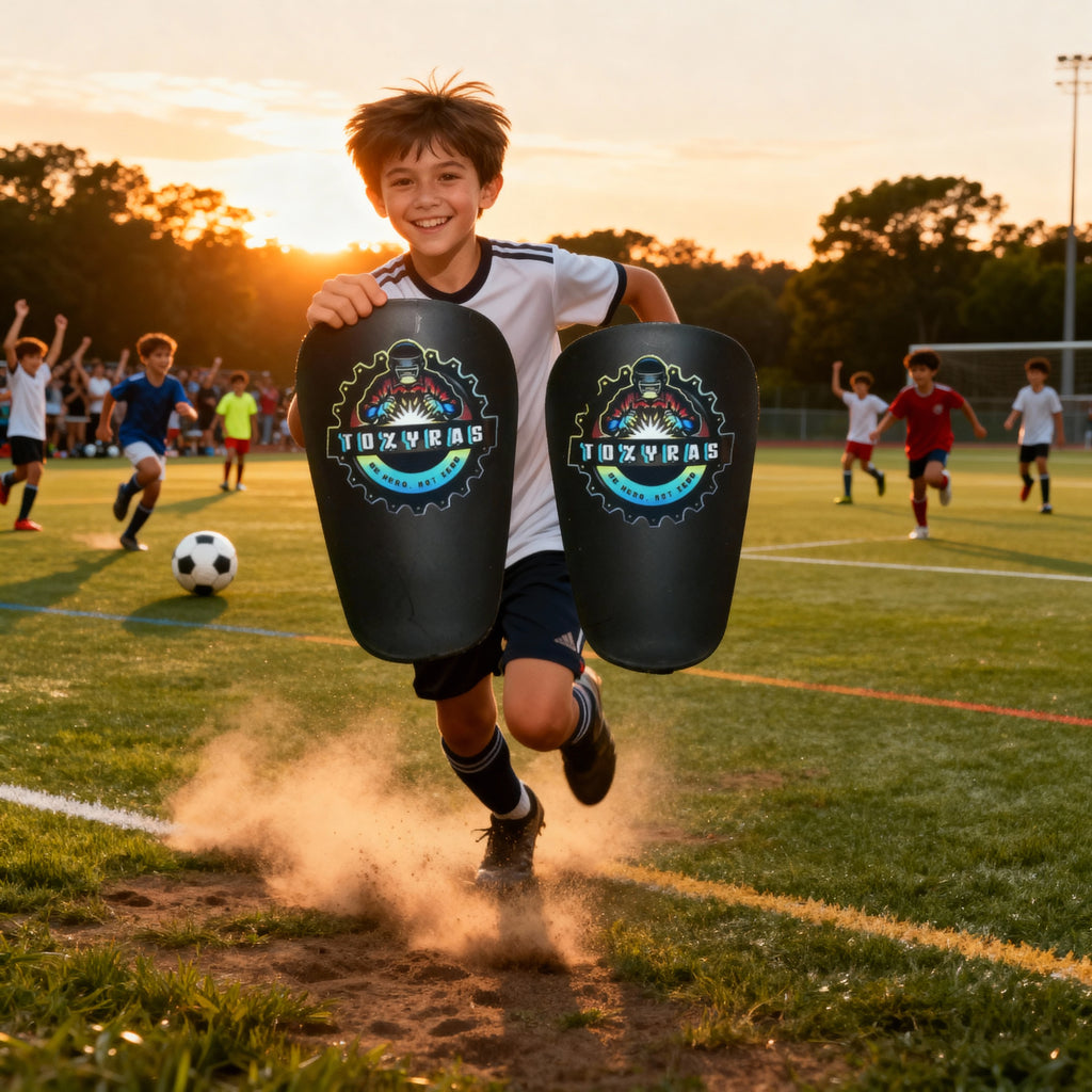 Mini Shin Pads Black