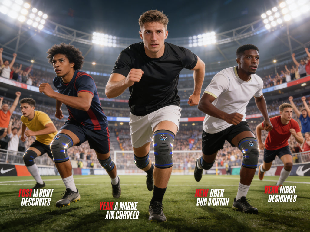 Knee Protector Black Blue