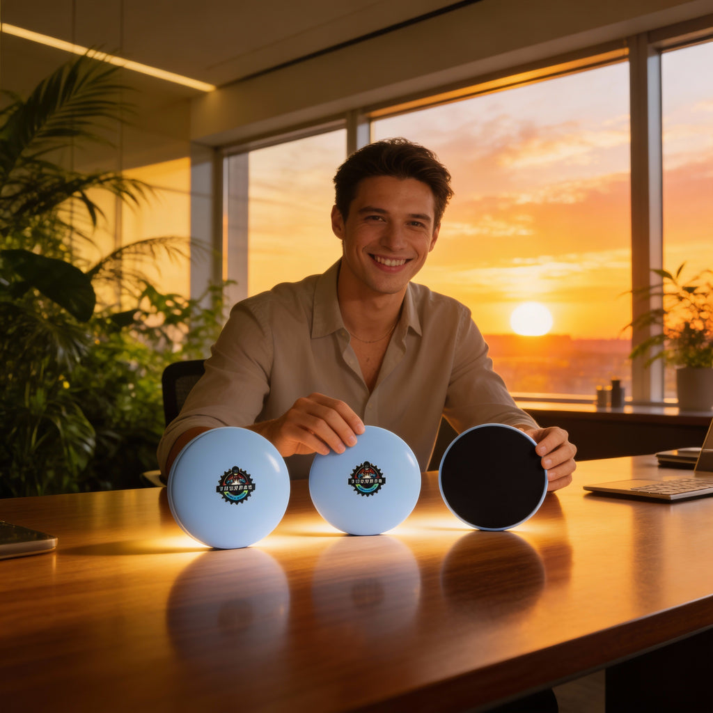 Fitness Sliders Blue