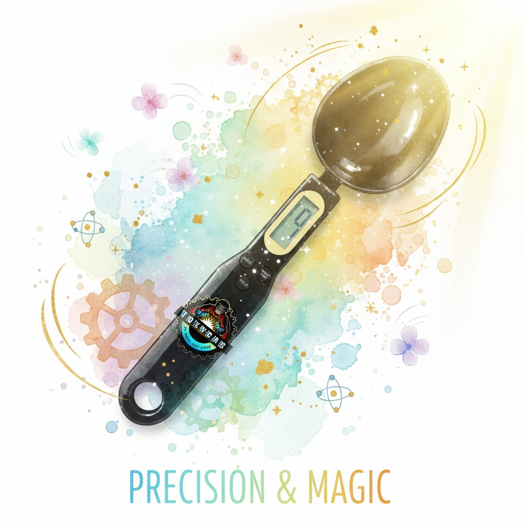 Weight Measure Spoon Black