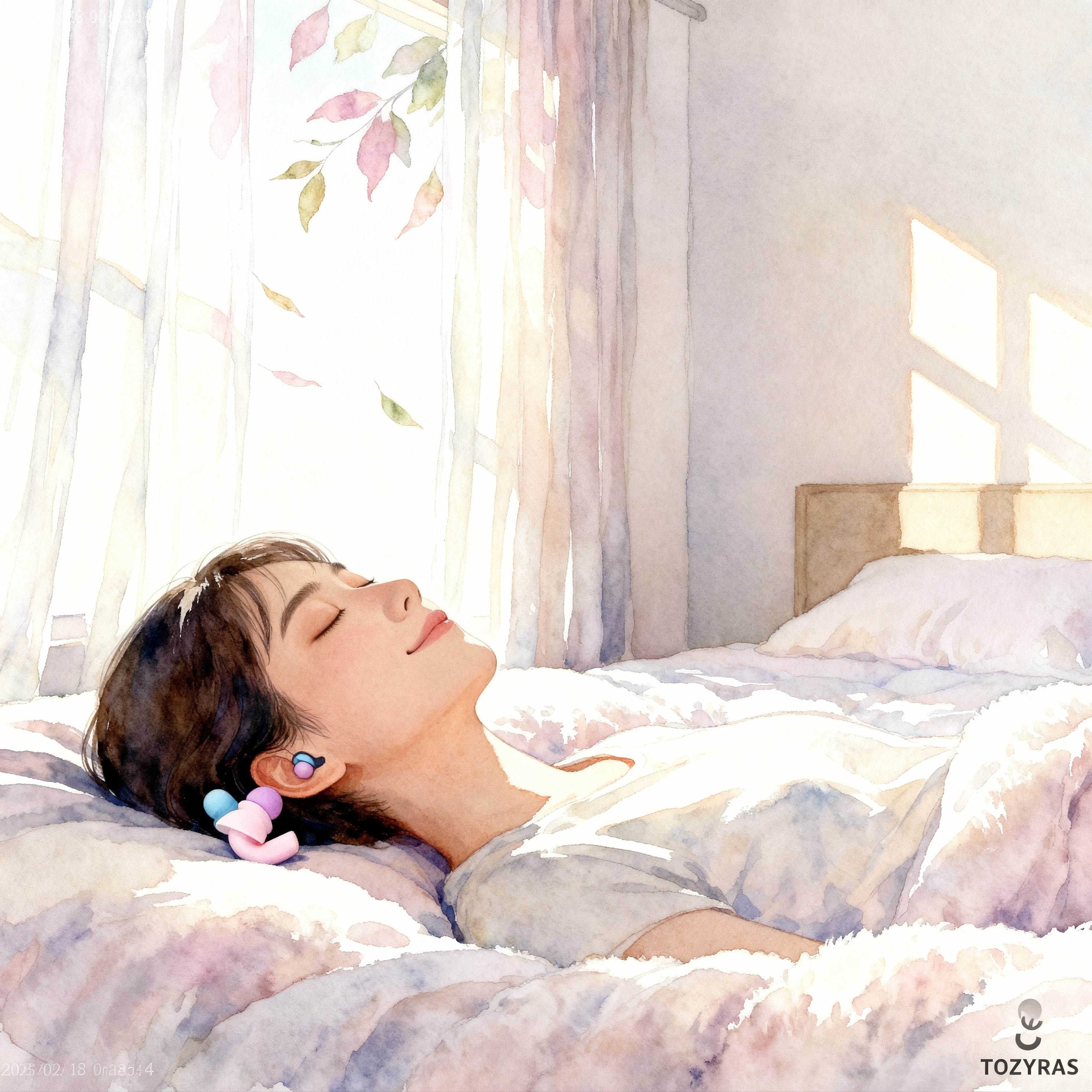 Ear Plugs 5 pairs random colours