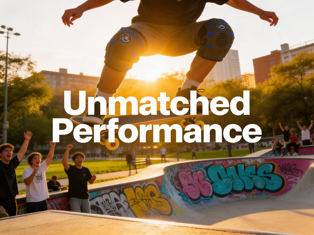 Knee Protector Black Blue