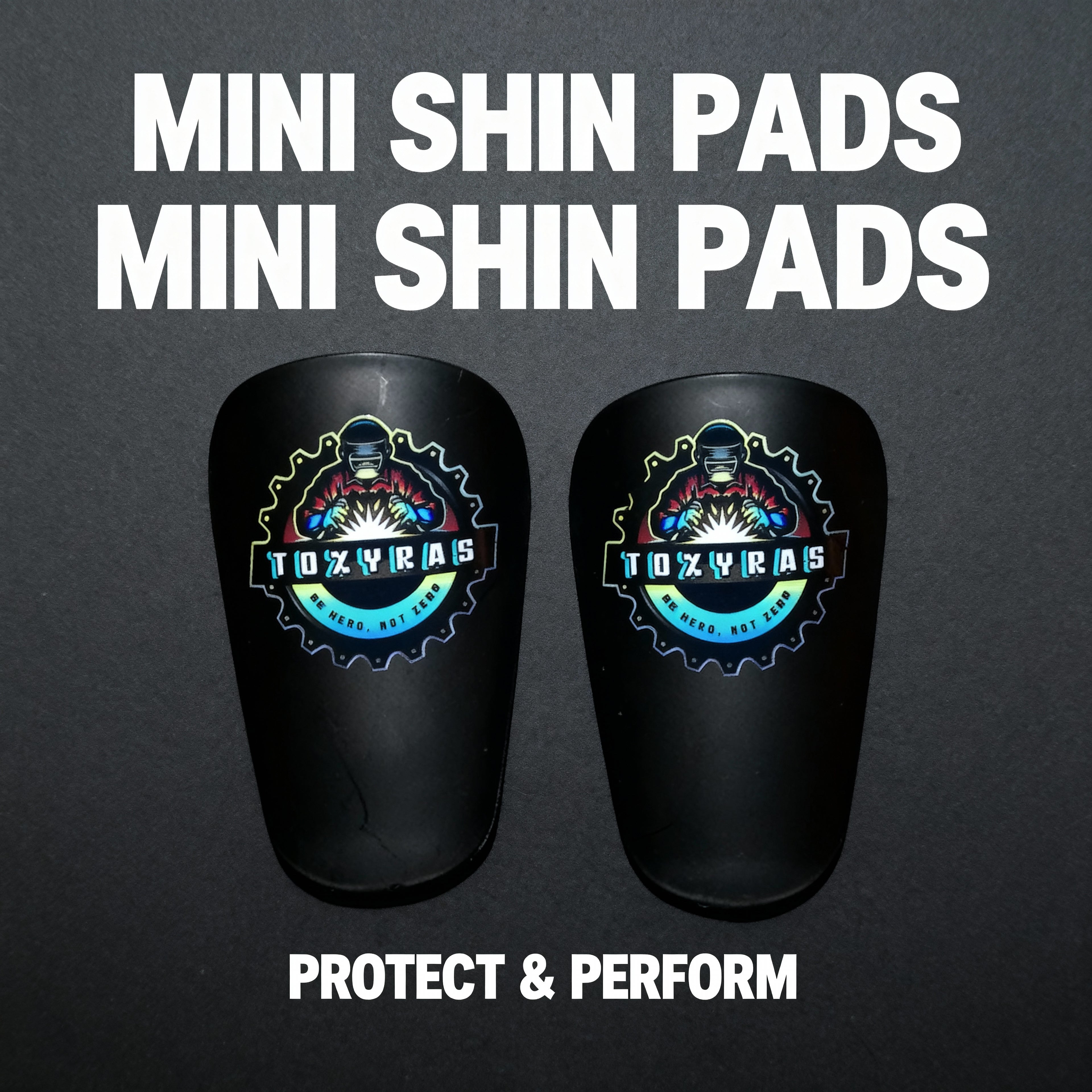 Mini Shin Pads Black