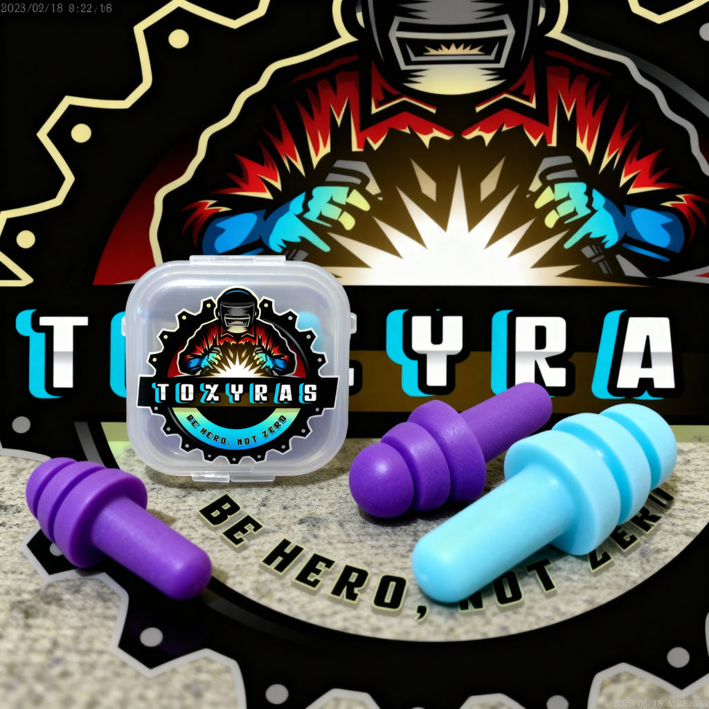 Ear Plugs 5 pairs random colours