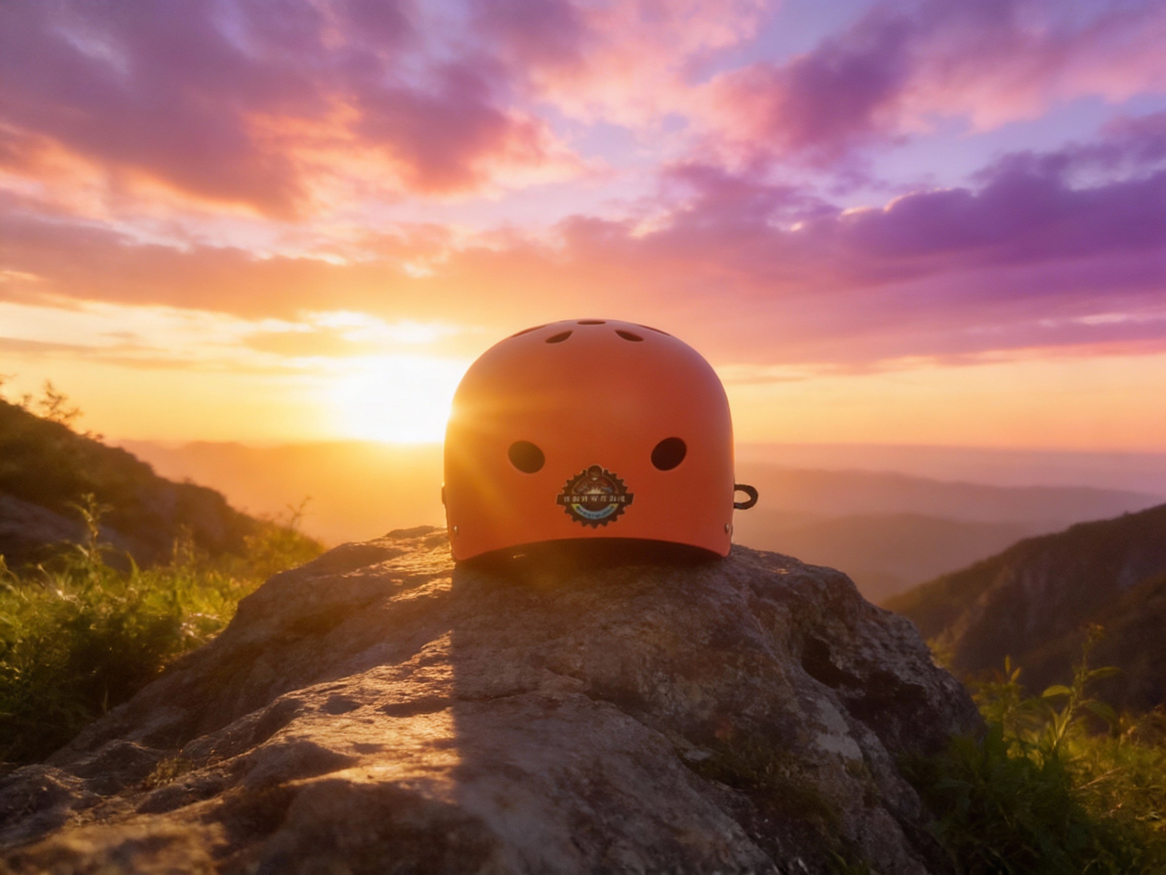 Helmet Large Size Orange