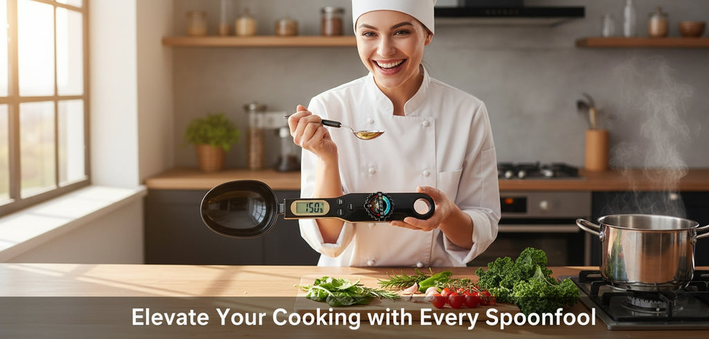 Weight Measure Spoon Black