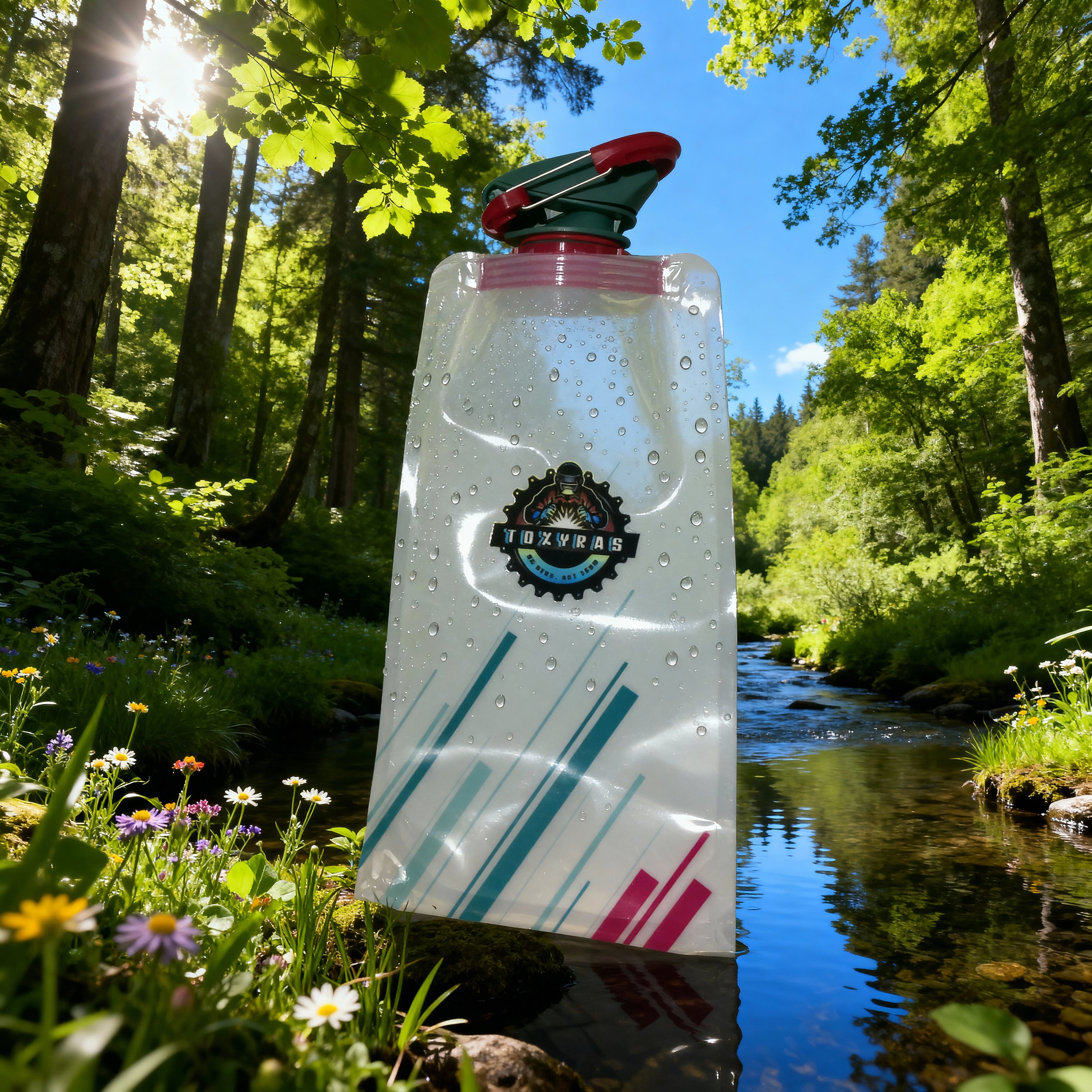 White Water Bottle