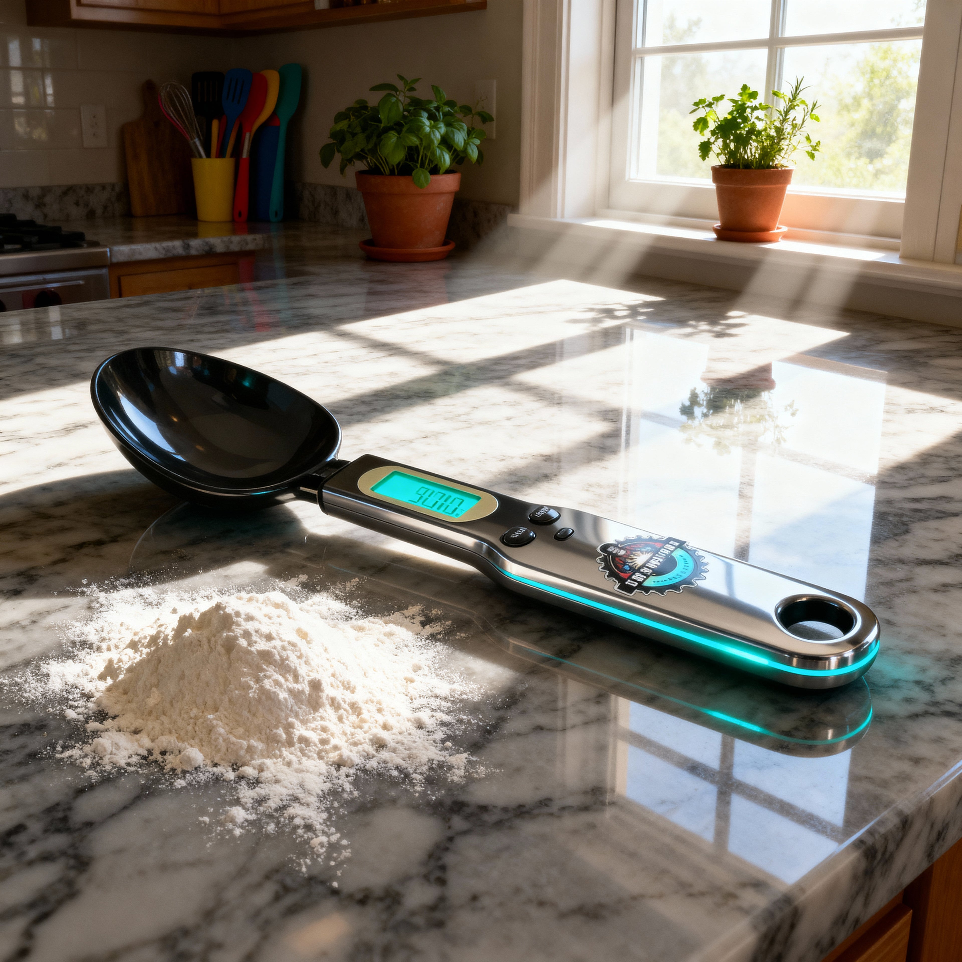 Weight Measure Spoon Black