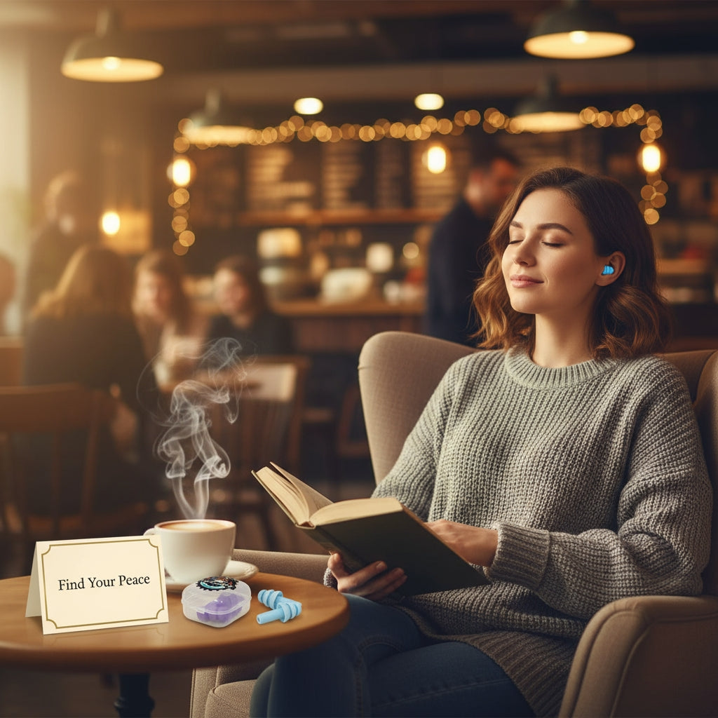 Ear Plugs 5 pairs random colours