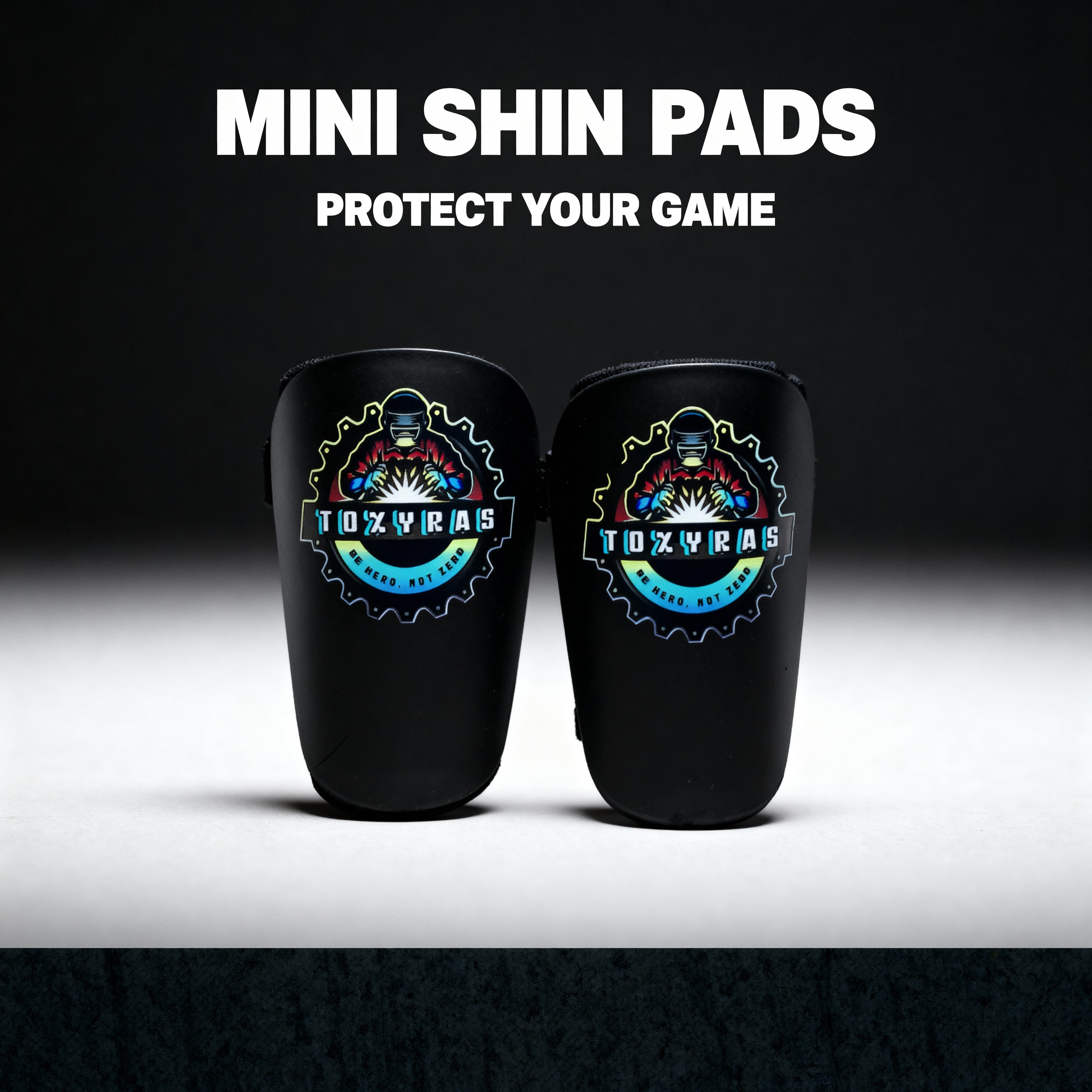 Mini Shin Pads Black