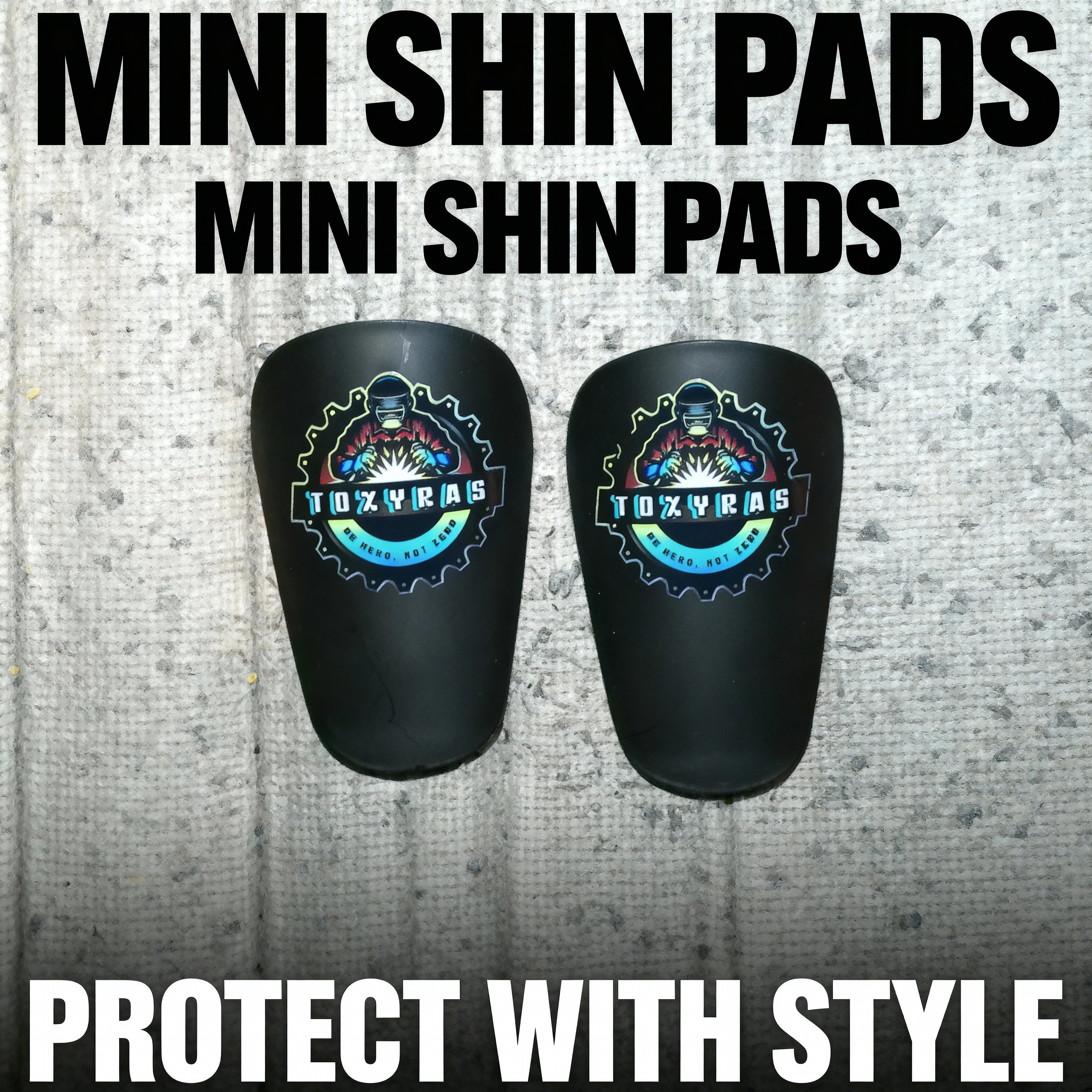 Mini Shin Pads Black
