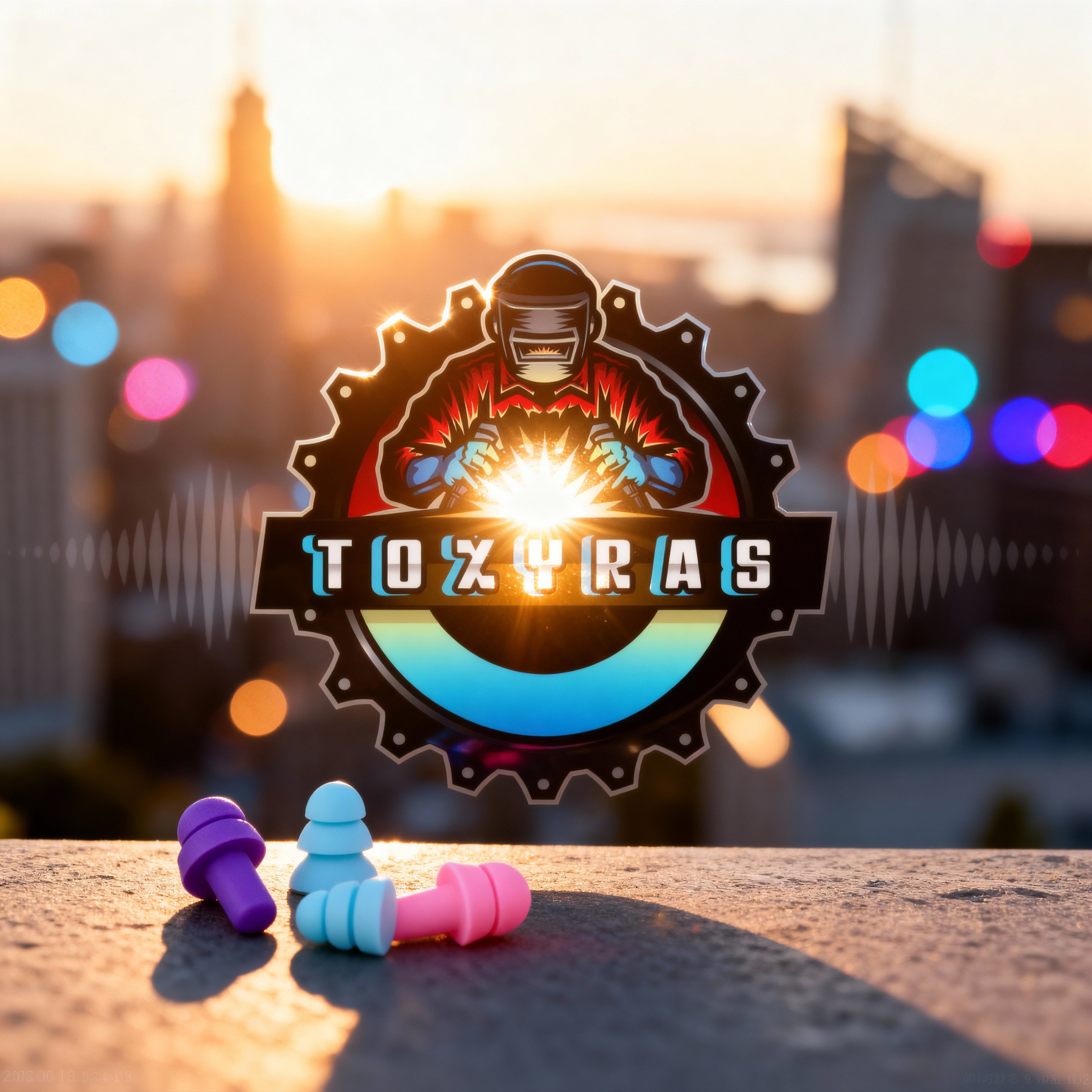 Ear Plugs 5 pairs random colours