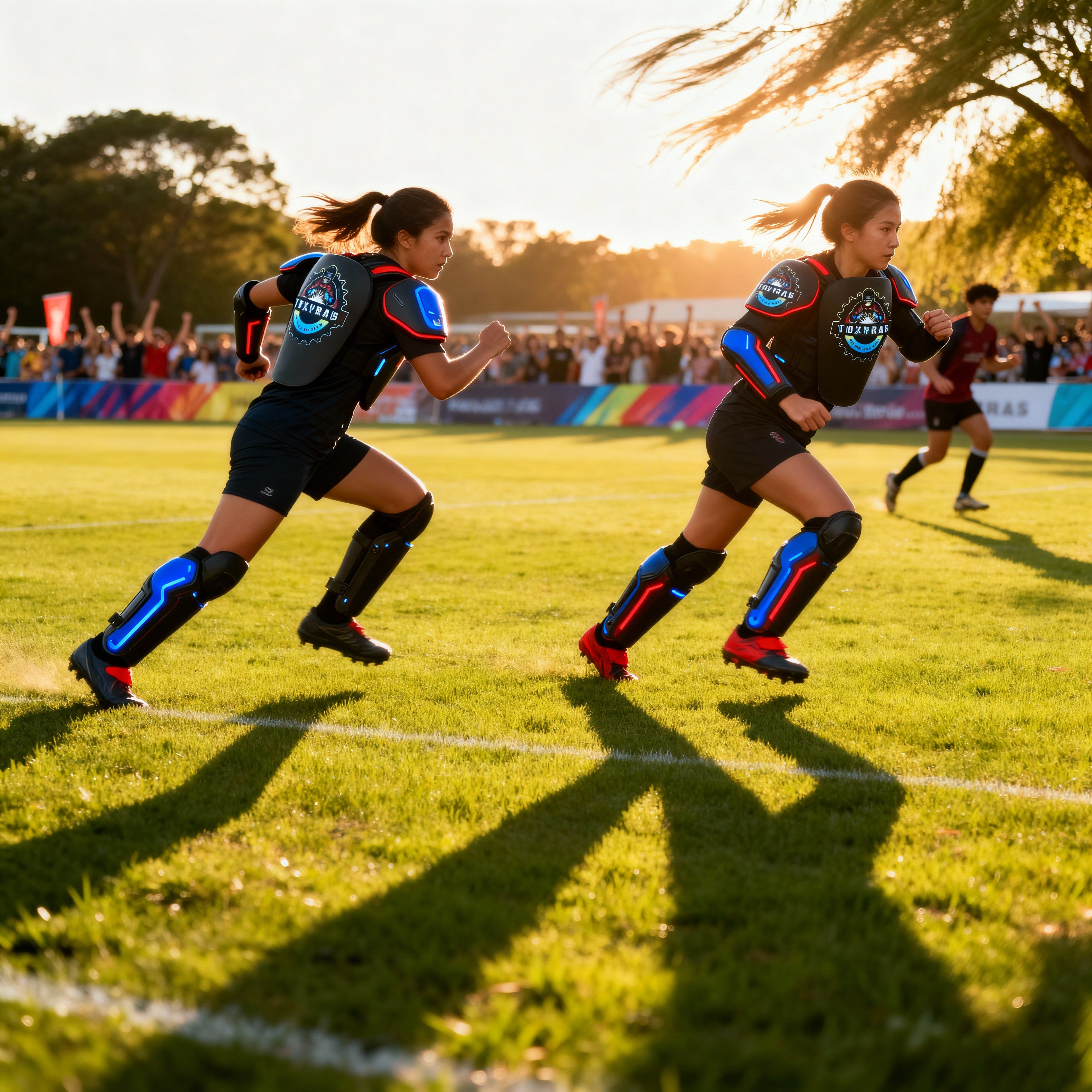 Mini Shin Pads Black