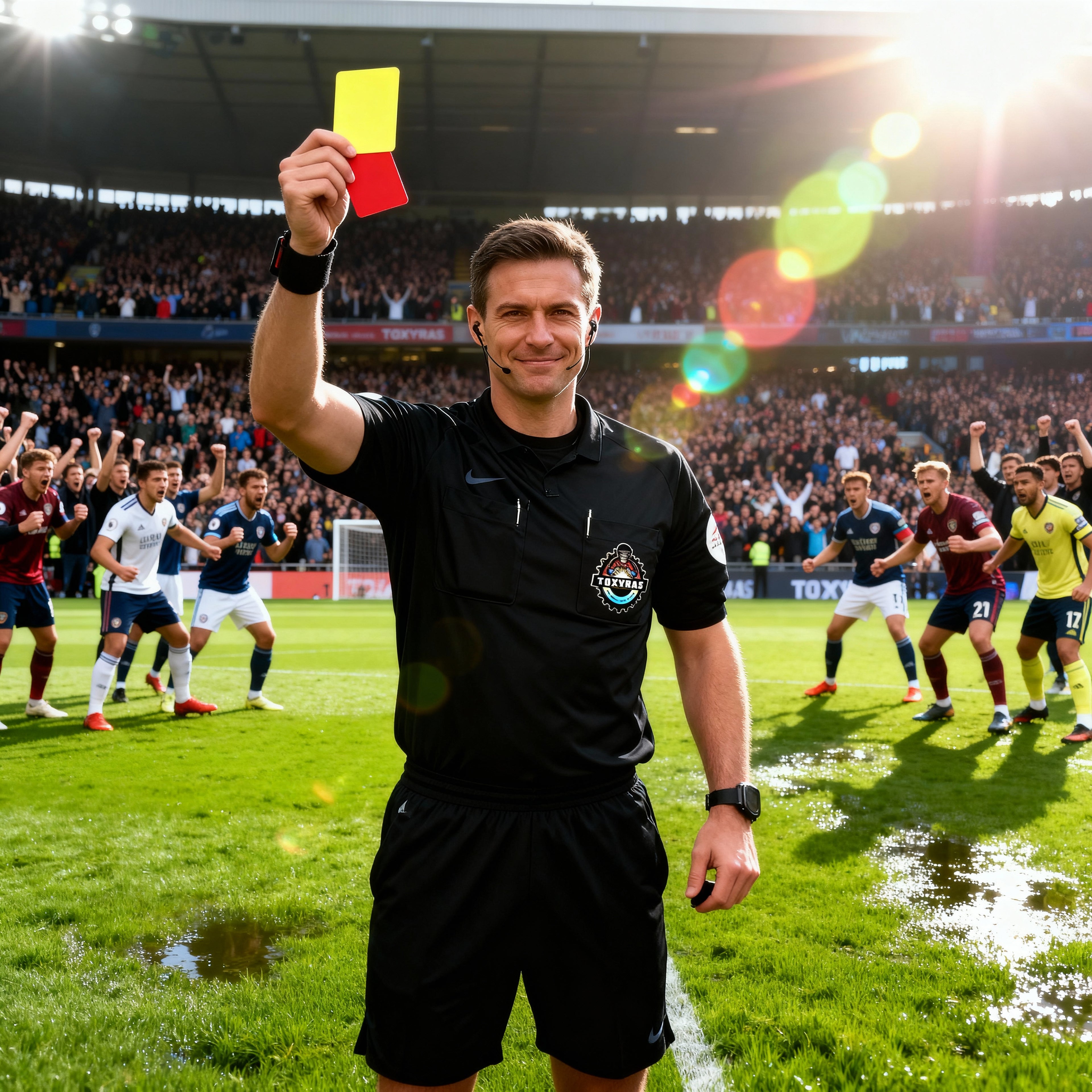 Referee Red Yellow Cards