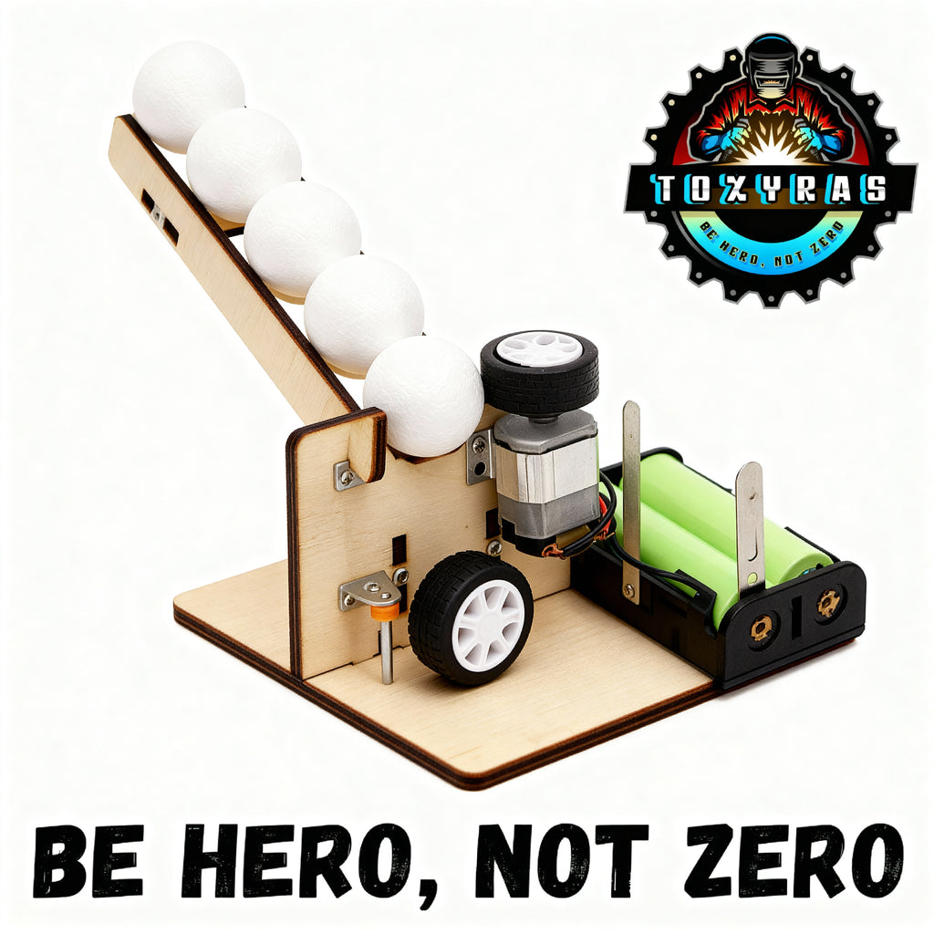 Ball Pitching Machine Wooden