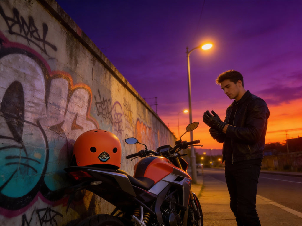 Helmet Large Size Orange