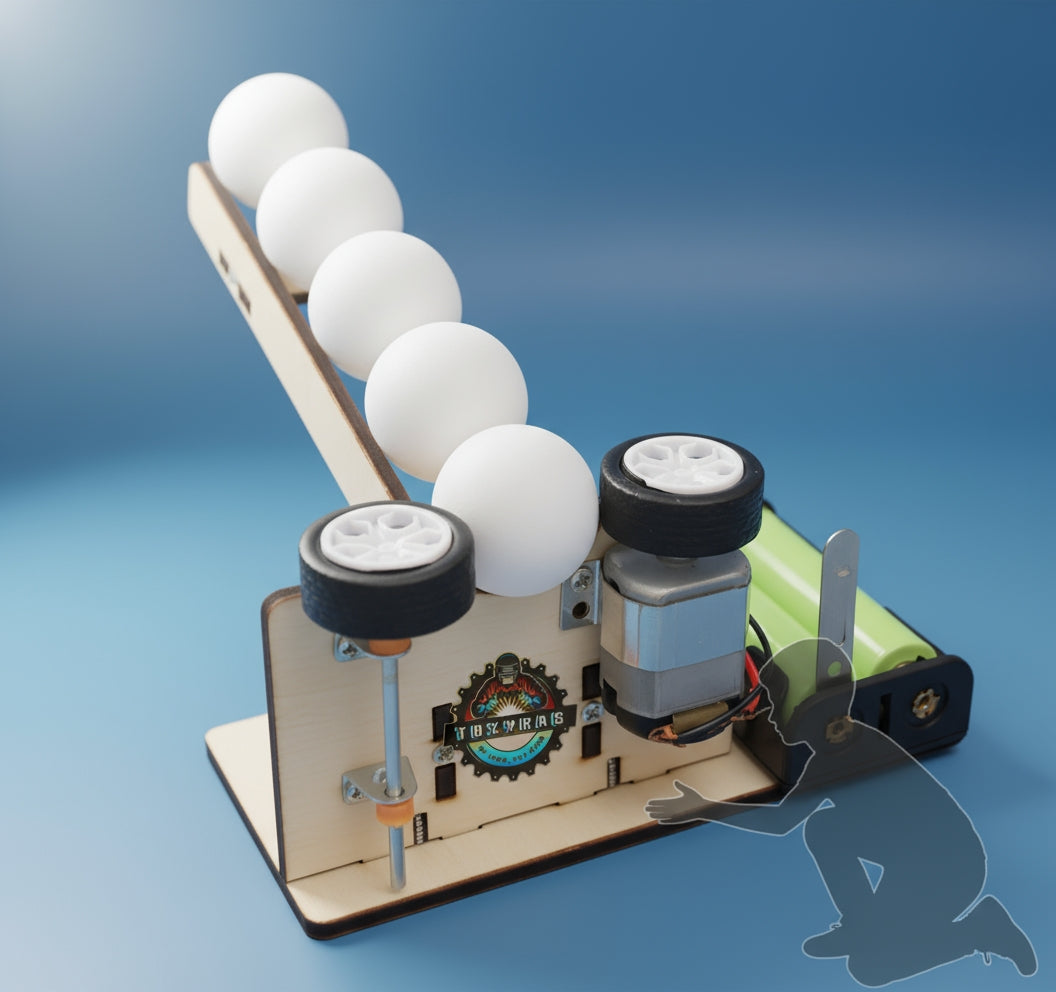 Ball Pitching Machine Wooden